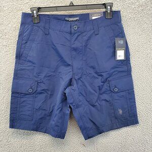 US Polo Assn Cargo Shorts Mens W35 Nylon